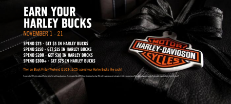 Harley Bucks Are Back!